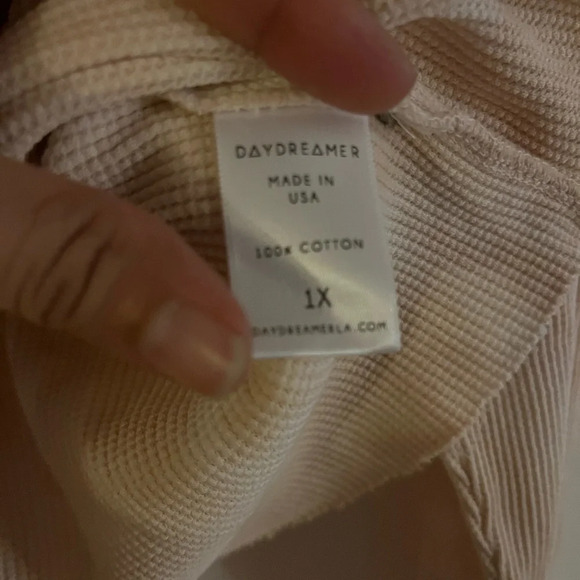 Daydreamer The Doors 1968 Cropped Thermal Top - Picture 6 of 10